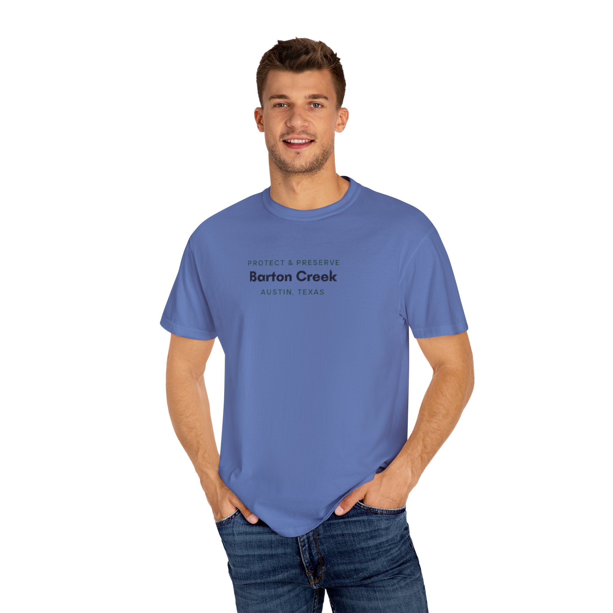 Eco-Conscious Garment-Dyed T-shirt, Perfect Gift for Nature Lovers, Casual Wear for Earth Day, Summer Vibes, Sustainable Fashion
