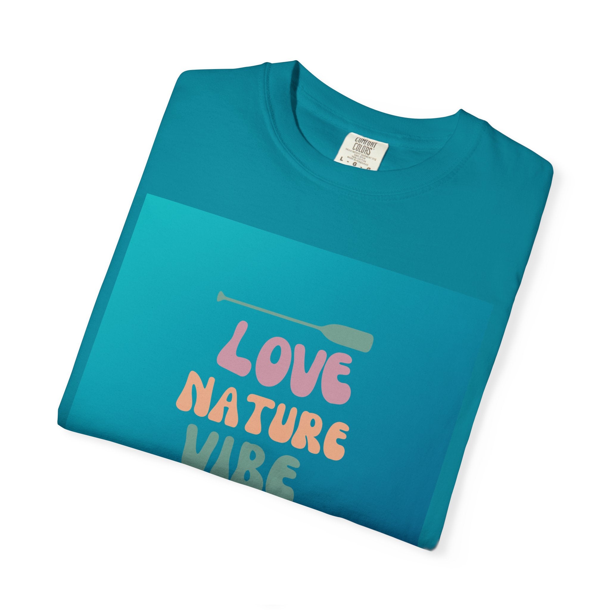 Unisex Nature Vibe T-shirt, Love Nature Graphic Tee, Austin Paddling Shirt, Eco-Friendly Summer Apparel, Gift for Outdoorsy Friends
