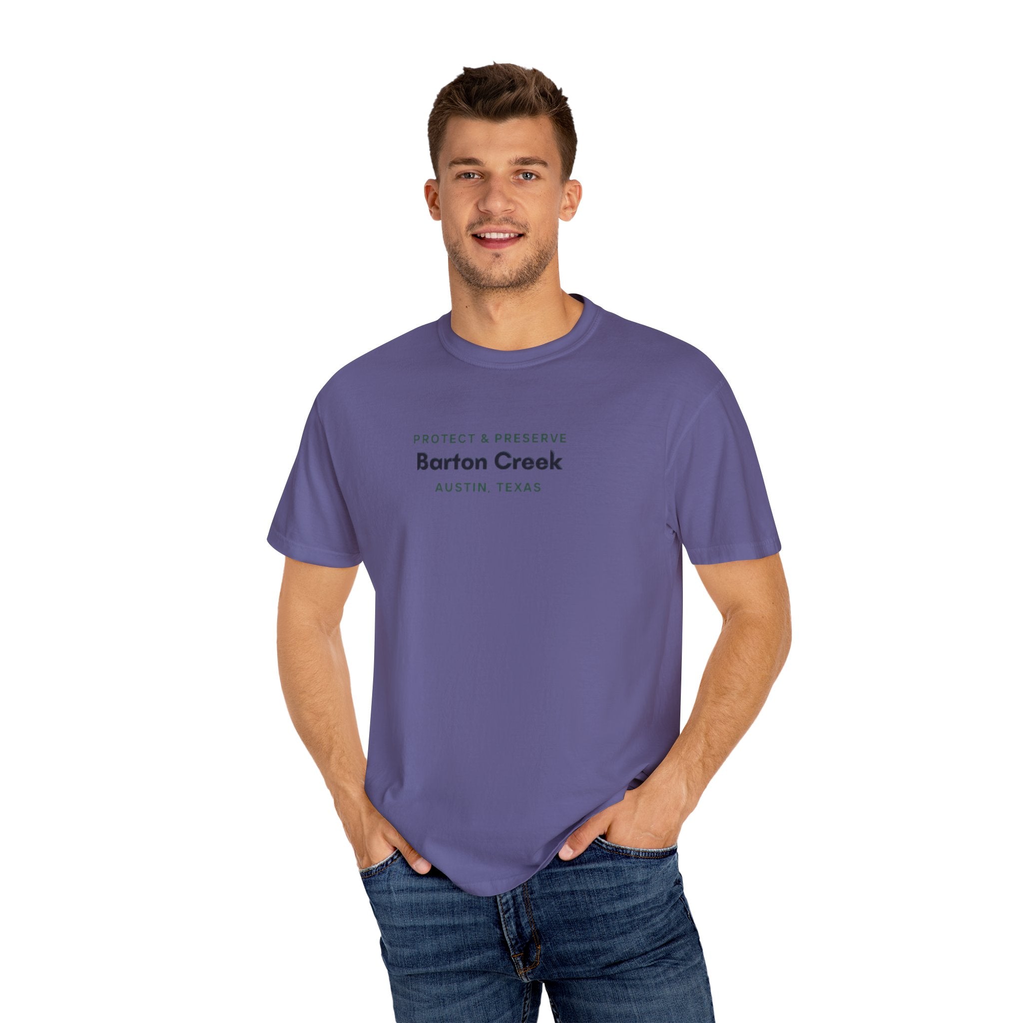 Eco-Conscious Garment-Dyed T-shirt, Perfect Gift for Nature Lovers, Casual Wear for Earth Day, Summer Vibes, Sustainable Fashion