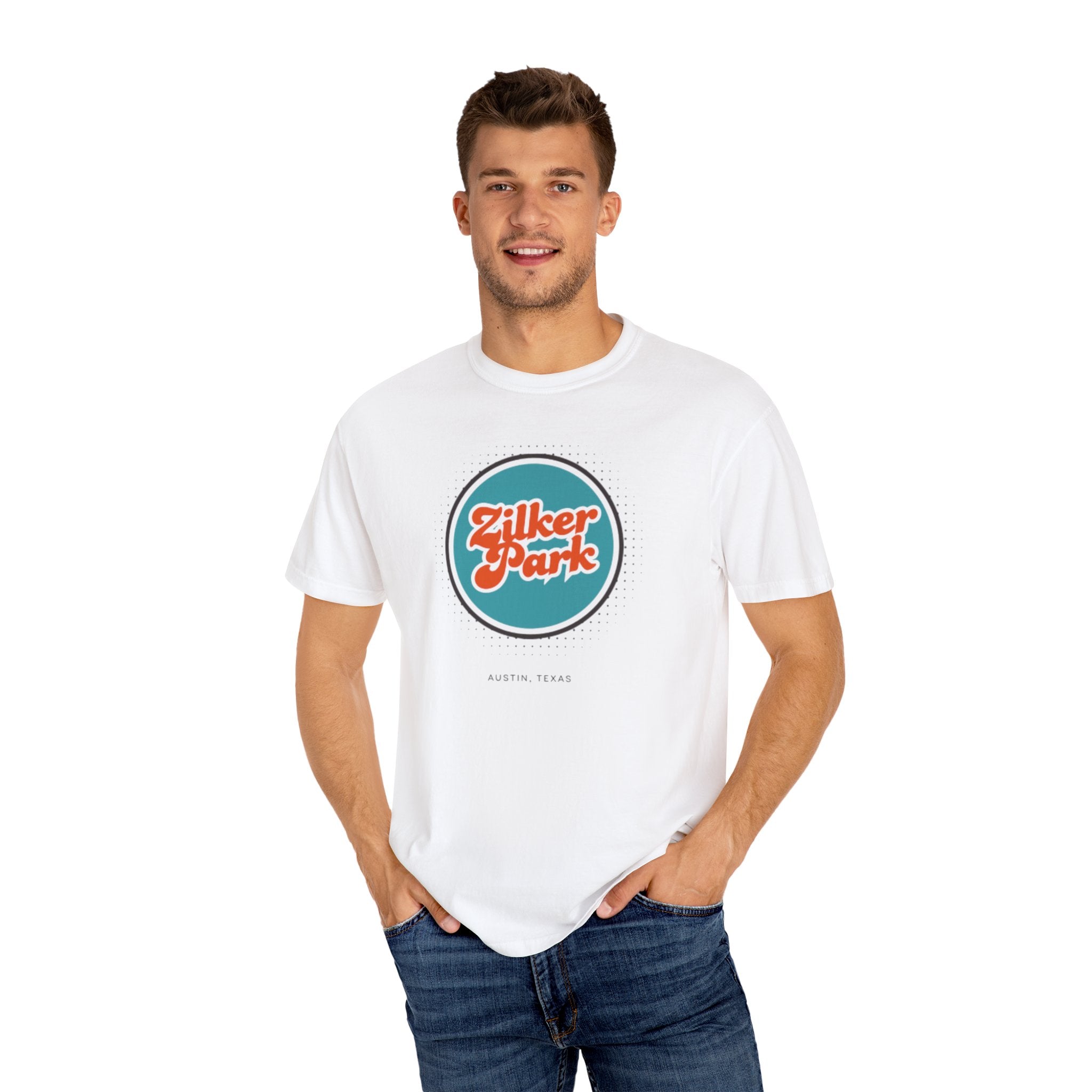 Vintage Graphic T-Shirt, Zilker Park Tee, Casual Summer Shirt, Gift for Austin Lovers, Unisex Apparel