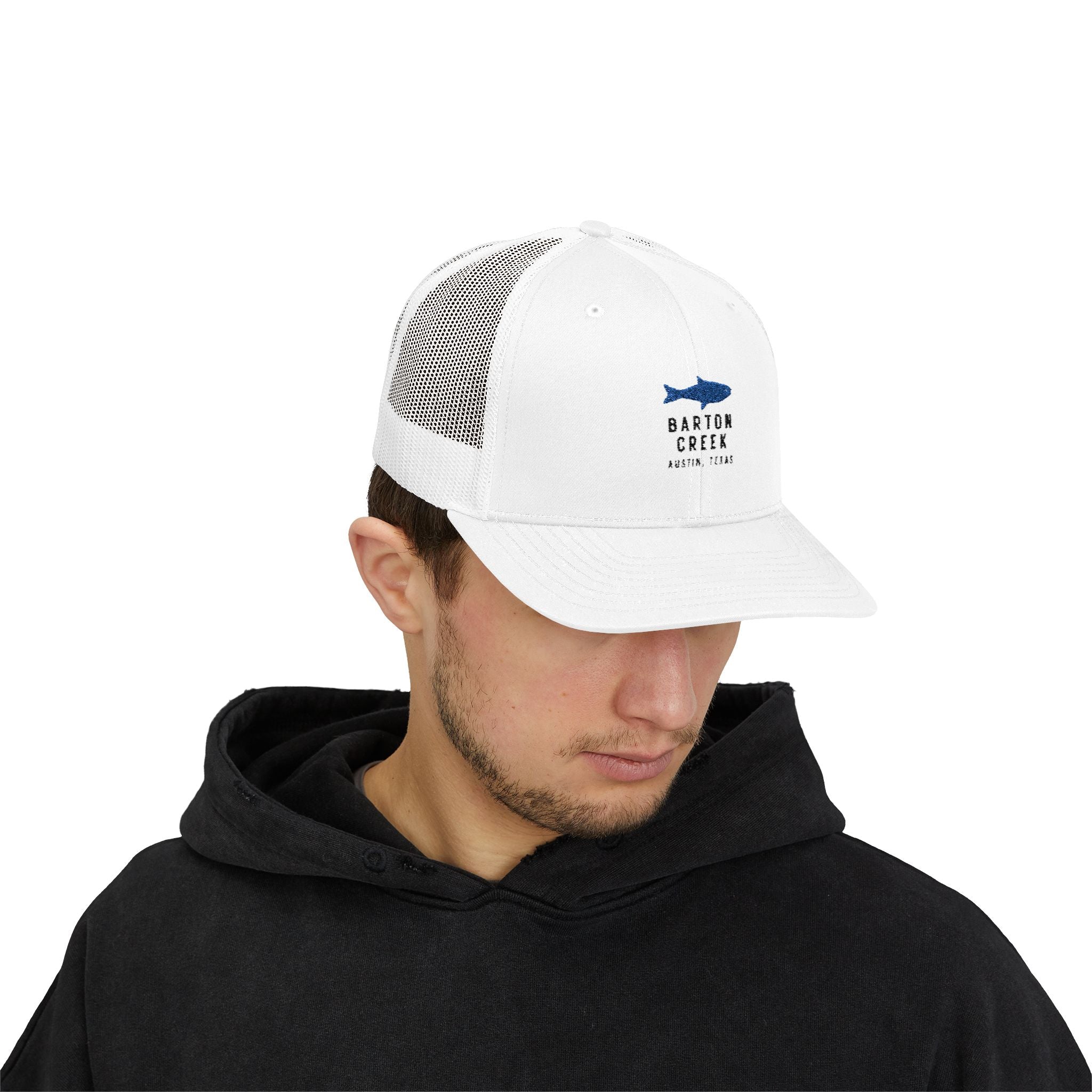 Garton Creek Fishing Snapback Trucker Cap, Outdoor hat, Fishing gear, Gift for him, Summer accessory
