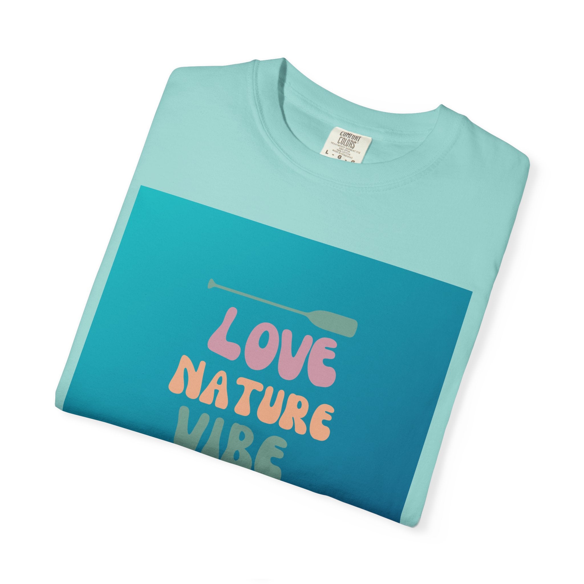 Unisex Nature Vibe T-shirt, Love Nature Graphic Tee, Austin Paddling Shirt, Eco-Friendly Summer Apparel, Gift for Outdoorsy Friends