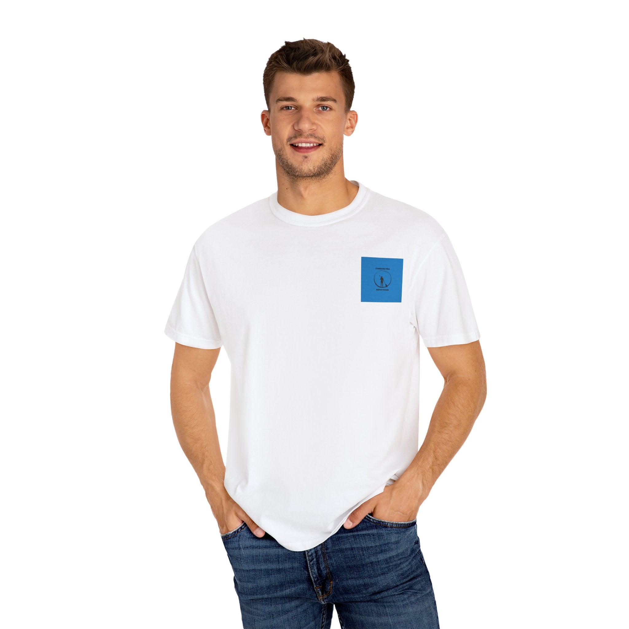 Keep Austin Paddling Unisex Garment-Dyed T-shirt | Casual Tee, Summer Fashion, Gift for Paddle Enthusiasts, Austin Lovers, Adventure Wear