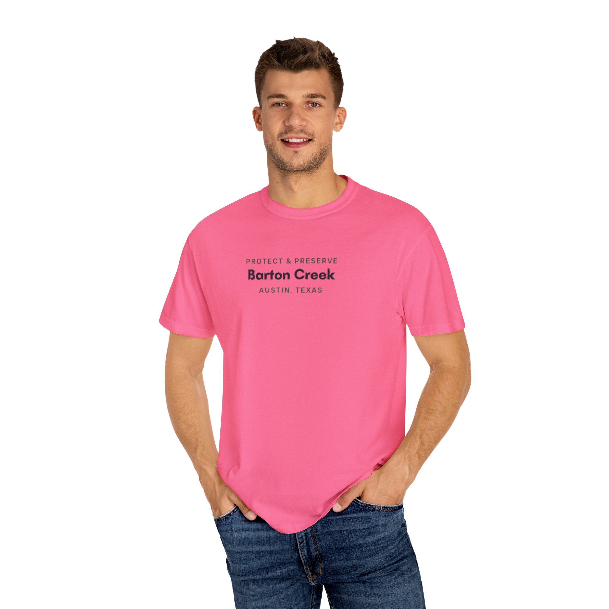 Eco-Conscious Garment-Dyed T-shirt, Perfect Gift for Nature Lovers, Casual Wear for Earth Day, Summer Vibes, Sustainable Fashion