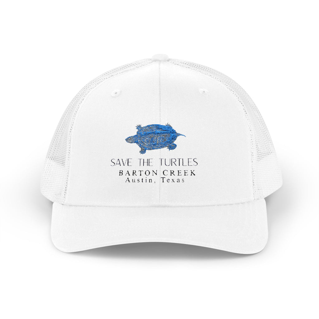 Eco-Friendly Snapback Trucker Cap - Save the Turtles Design, Sun Protection Hat, Beachwear, Gift for Ocean Lovers