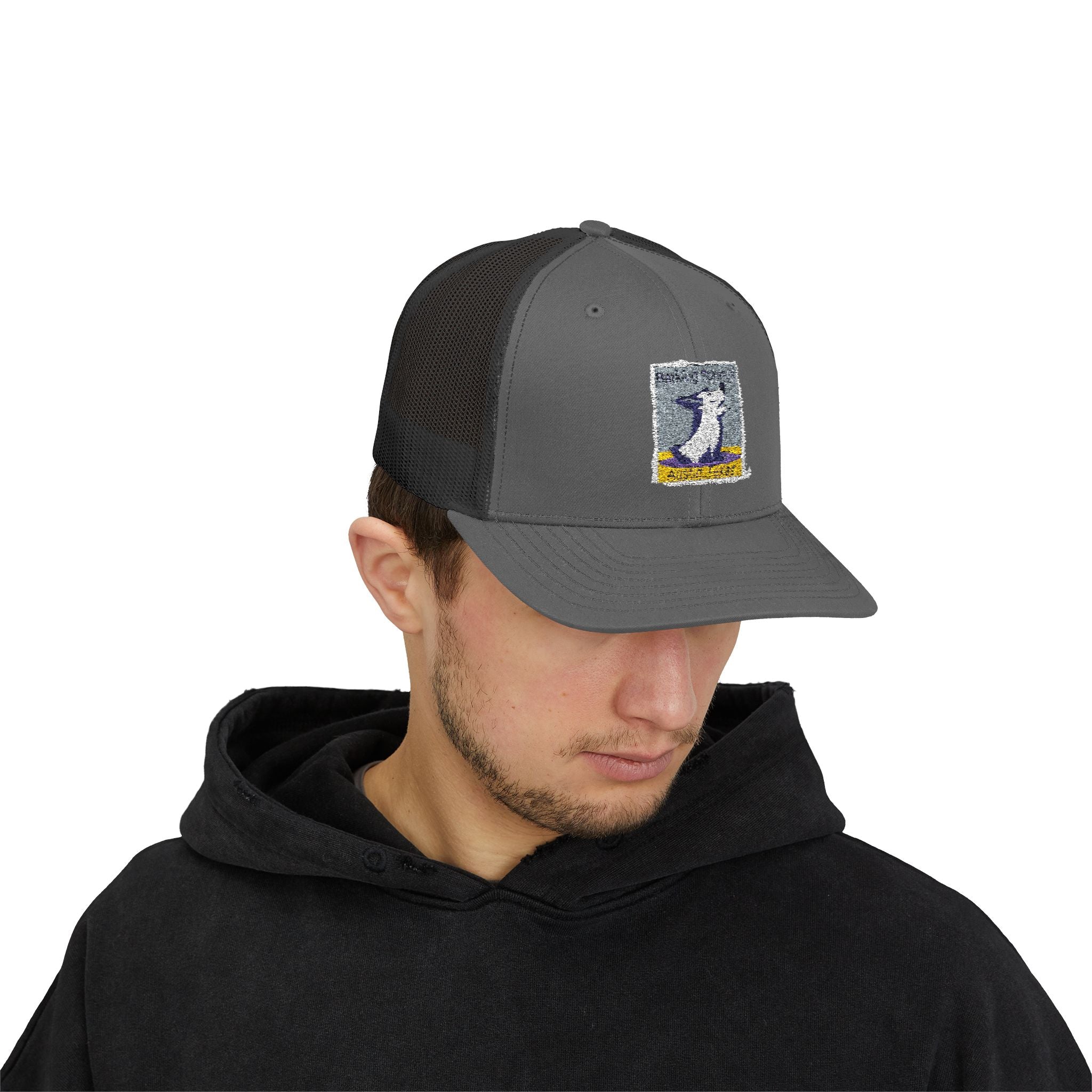 Stylish Snapback Trucker Cap with Unique Dog Design - Perfect Gift for Pet Lovers, Summer Wear, Outdoor Activities, Casual Style, [...]