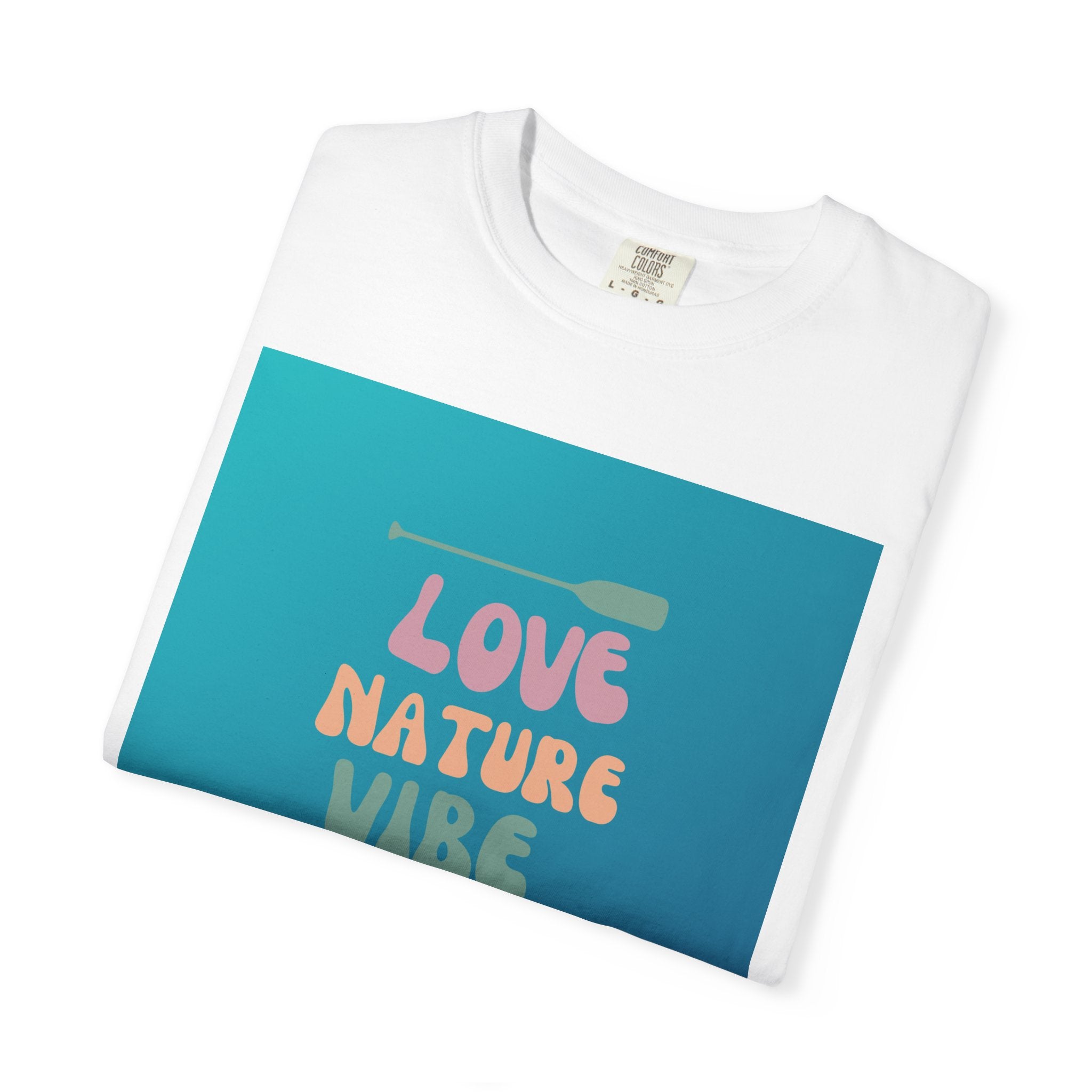Unisex Nature Vibe T-shirt, Love Nature Graphic Tee, Austin Paddling Shirt, Eco-Friendly Summer Apparel, Gift for Outdoorsy Friends