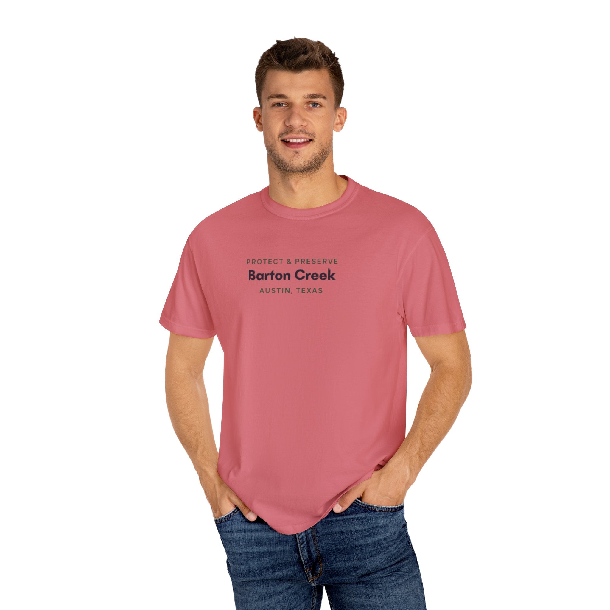 Eco-Conscious Garment-Dyed T-shirt, Perfect Gift for Nature Lovers, Casual Wear for Earth Day, Summer Vibes, Sustainable Fashion