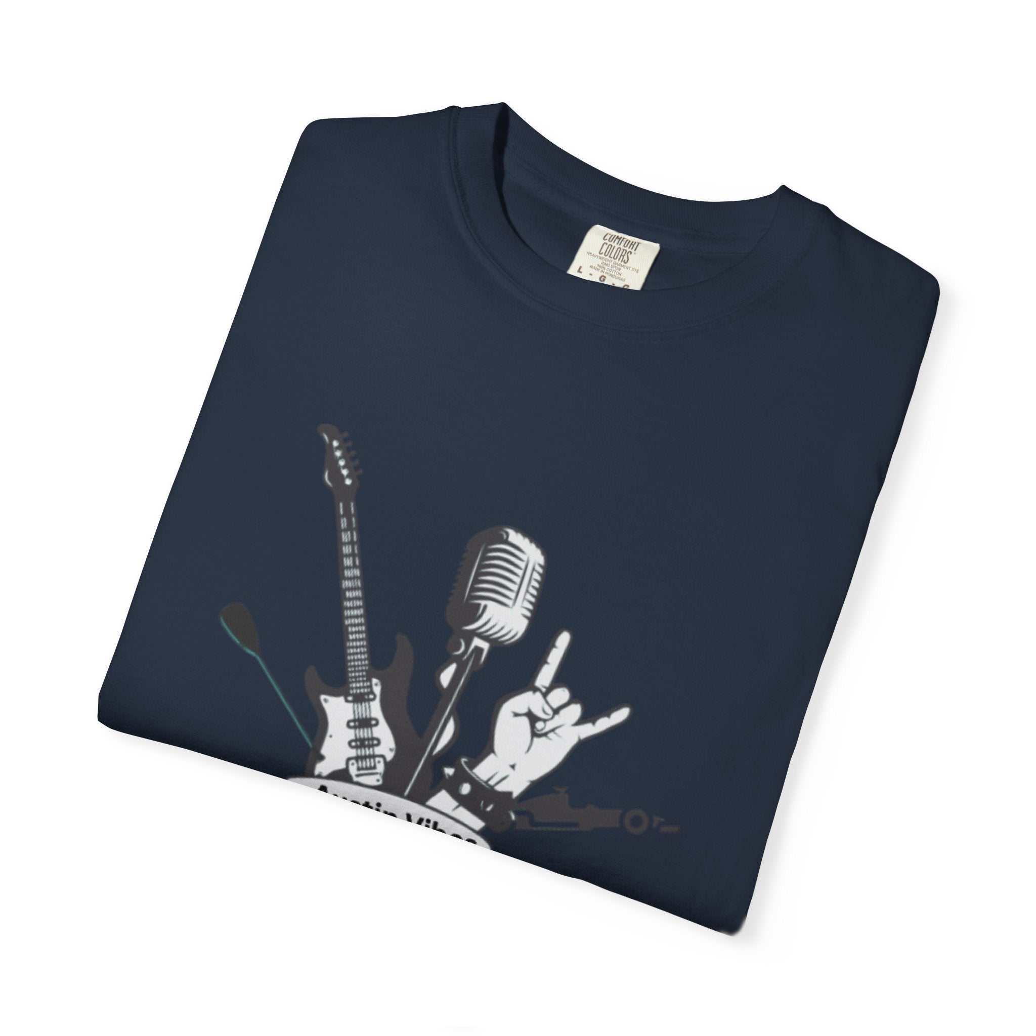 Austin Vibes Unisex T-Shirt, Perfect for Music Lovers, Concerts, Gift for Musicians, Casual Wear, Festival Apparel